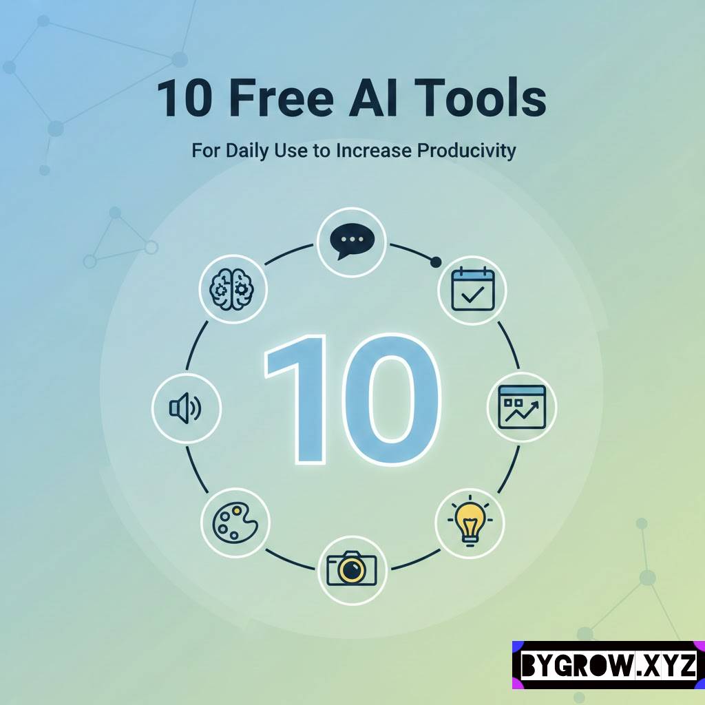 list of 10 free ai tools