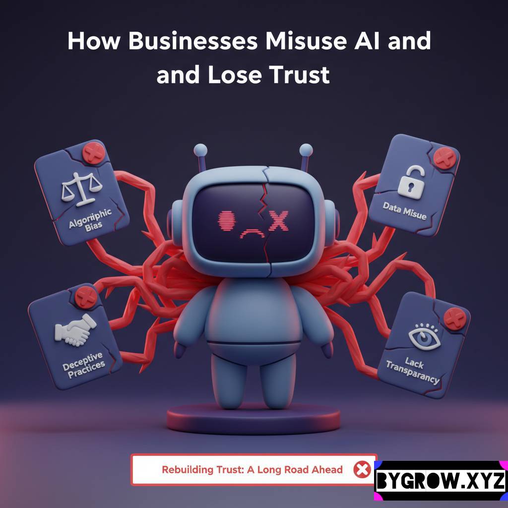 how business use ai and lose trust